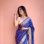 Blue wonderfull saree